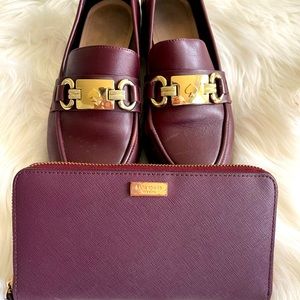 Kate Spade,shoes mocasines, bag Wallet